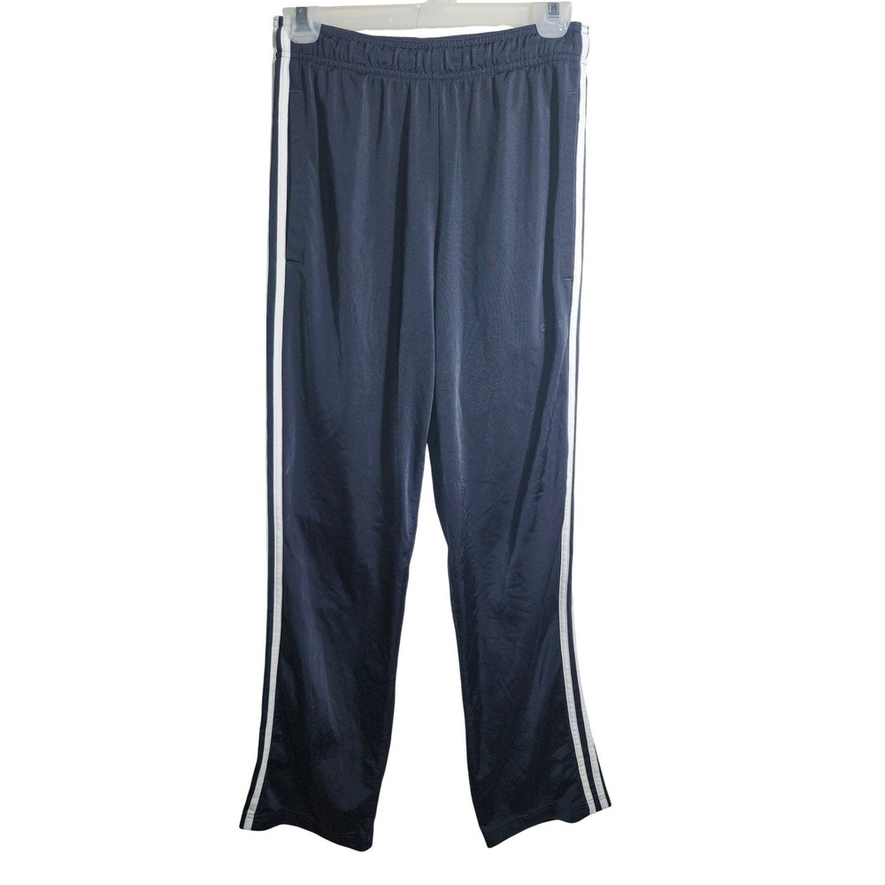 Adidas Primegreen Track Pants Mens Small Navy Blue White Stripe H48429 Athletic